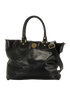 Vintage Dena Tote, &pound;110, Handbags, Black, Leather, Front view